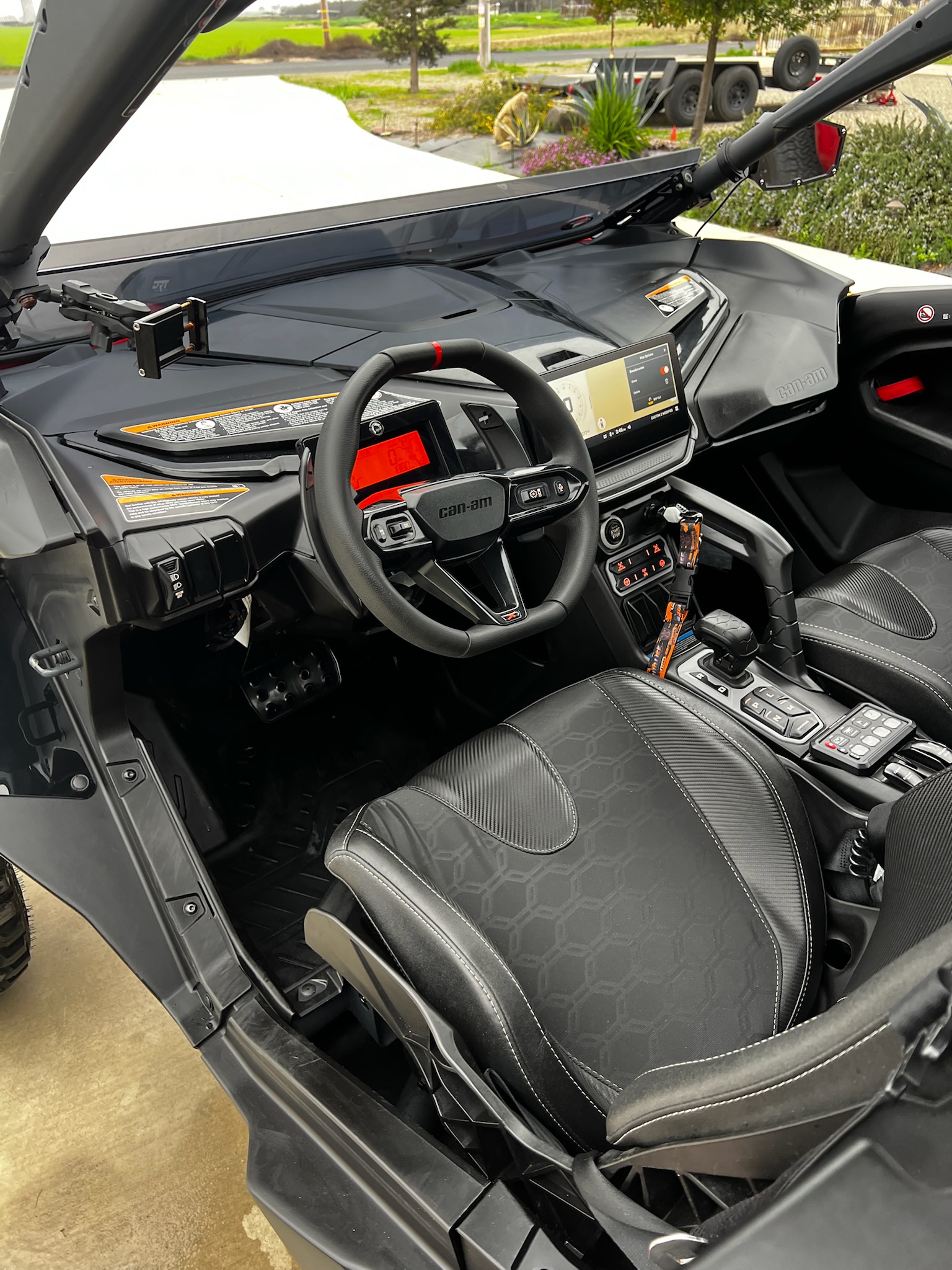 Can-Am Maverick Interior Detail